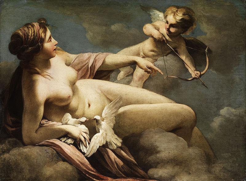 Venus and Cupid, Sebastiano Ricci